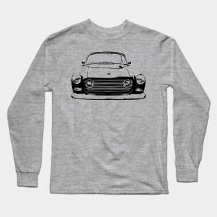 Bristol 410 1960s classic British sport saloon car monoblock black Long Sleeve T-Shirt